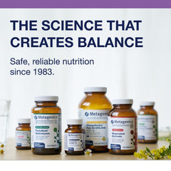 Pouring Metagenics MyoCalm tablets from bottle for daily use