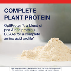 Metagenics Perfect Protein Vanilla label highlighting gluten-free nutrition for sensitive diets