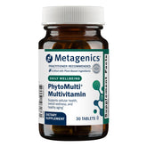 Metagenics PhytoMulti Without Iron bottle on desk for daily wellness support