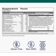 Metagenics PhytoMulti capsules close-up for convenient daily nutrition.