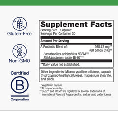 Metagenics UltraFlora IB Probiotic capsules ready for daily use