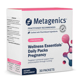 Metagenics Wellness Essentials Pregnancy pack front for daily prenatal support.