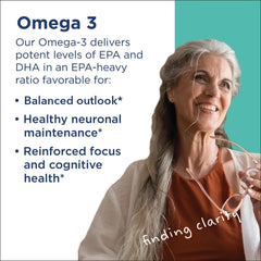 MethylPro Omega-3 pour-bottle scene demonstrates convenient daily intake.