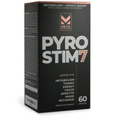 METISNutrition Pyro Stim7 bottle ready for daily energy and metabolism support.