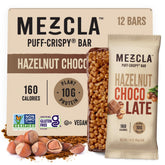Mezcla Puff Crispy Bar pack shot showing value and convenience for on-the-go snacking
