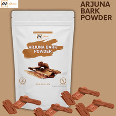 Fine-textured mGanna Arjuna powder ready for DIY mixes.