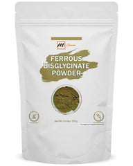 mGanna Ferrous Bisglycinate powder bottle for precise formulation dosing