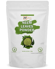 mganna neem leaf powder packaging for natural skin and hair care