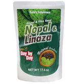 MI FIBRA DIARIA Nopal and Flax bag front highlights natural fiber benefits