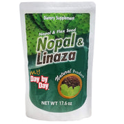MI FIBRA DIARIA Nopal and Flax bag front highlights natural fiber benefits