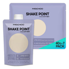 MIaCHOO Protein Shake Point grain flavor front view, convenient meal option