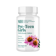 Michael's Health Pre-Teen Girls tablets bottle supports daily growth and energy.