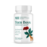 MICHAEL'S multivitamin bottle front for teen boys, daily growth support