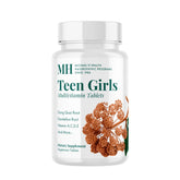Michaels Health Teen Girls Multivitamin bottle with kosher vegetarian formula for daily wellness.