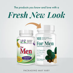 MICHAEL'S Naturopathic Men label details with vitamins and herbal ingredients