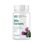 MICHAEL'S Skin Factors bottle front showing daily use for clear, youthful-looking skin.