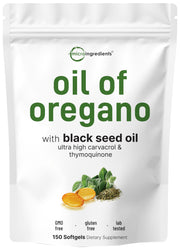 Micro Ingredients Aceite de Orégano Cápsulas Botella: uso diario con componentes naturales