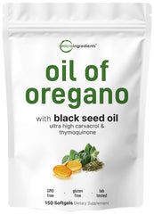 Micro Ingredients Aceite de Orégano Cápsulas Botella: uso diario con componentes naturales