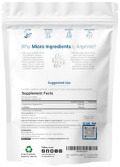 Tablets show L-Arginine and L-Citrulline for nitric oxide support during workouts