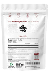 Closeup of Micro Ingredients Astaxanthin softgels for easy daily supplementation.