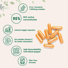 MCT oil droplet beside capsules highlighting fat-based blend