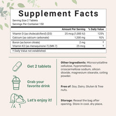 Close-up of Micro Ingredients calcium tablets showing smooth coated surface for easy swallowing.