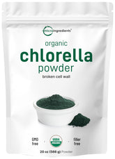 Micro Ingredients chlorella powder with broken cell wall for improved absorption.