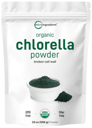 Micro Ingredients chlorella powder with broken cell wall for improved absorption.