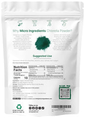 Micro Ingredients chlorella powder in a smoothie bowl for a nutrient boost.