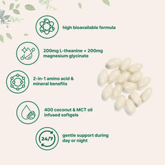 Micro Ingredients coconut MCT oil softgels indicate natural carrier and absorption.