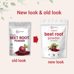 Micro Ingredients cold-pressed beet root powder texture ready for mixing.