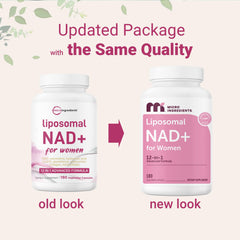 Micro Ingredients liposomal NAD+ capsule suspended in phospholipids for absorption.