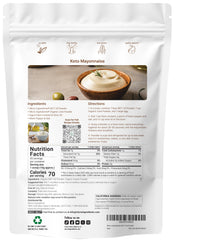 Micro Ingredients MCT Oil Powder jar reveals prebiotic fiber and coconut base.