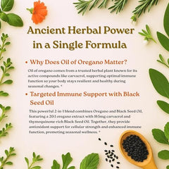 Micro Ingredients Mezcla Aceite de Orégano y Semilla Negra: para una rutina diaria equilibrada