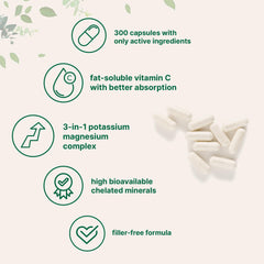 Micro Ingredients pure potassium supplement label closeup highlights ingredients and potency.