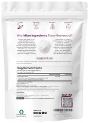 Resveratrol Vitamin E powder scoop enables easy daily supplementation.