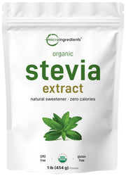 Micro Ingredients Stevia Powder, green leaf extract, pure sweetness with Reb-A.