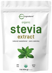 Micro Ingredients Stevia Powder, green leaf extract, pure sweetness with Reb-A.