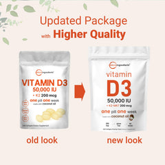 Micro Ingredients softgels with virgin coconut oil carrier on clean background