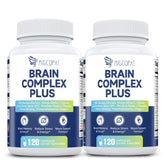 Migcopat 2-pack brain supplement bottle front for cognitive support