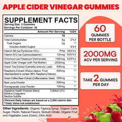Gummies with green tea infusion highlighting energy-friendly metabolism support.
