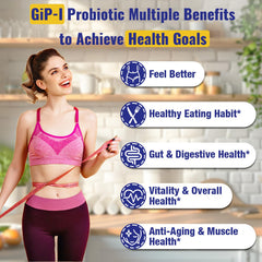 Mightnes GLP-l capsules close-up for simple daily gut health support.