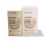 Mikuna Chocho Superfood Protein bottle front showing plant-based protein for active lifestyles