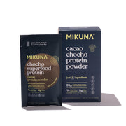 Mikuna Chocho travel pack cacao, convenient vegan protein for travel