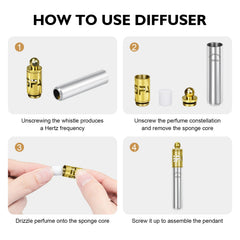 Milumber Breathlink quit-smoking-tool diffuser necklace supports stress relief during daily routines