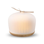 Mimicat Quiet Diffuser with glass dome for a serene living room ambiance
