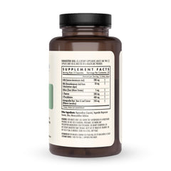 The Wellness Company Mind Lift label detail emphasizing mood balance support
