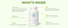 Mind Soak Focus No. 90 zinc and L-theanine scene for calm concentration