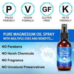 MINGYITUO Pure Magnesium Spray on feet for relaxation