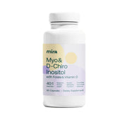 MIRA PCOS supplement bottle for potential hormonal balance support
